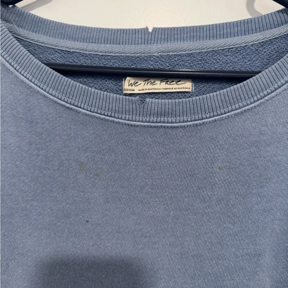 We The Free Light Blue Crewneck - Picture 4 of 5
